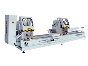 鋁型材高效數(shù)控雙頭切割鋸 L JZ2-CNC-500×4200